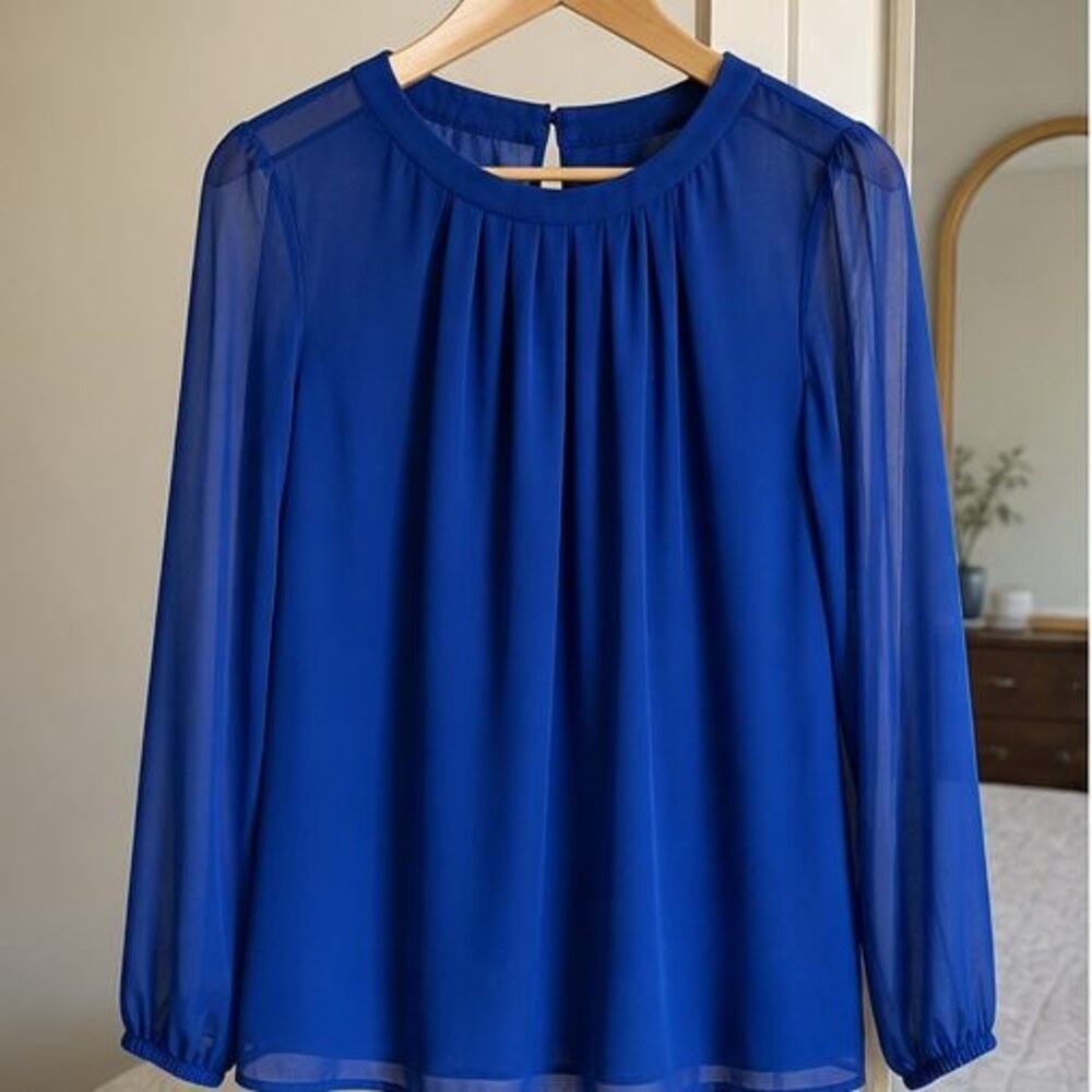 Burgundy Tunic Blouse